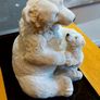 Vintage  Christmas  Polar Bear  & Cub Image 3