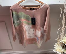BNWT Pala D'Oro Printed Jumper