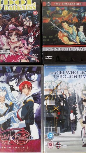 Anime / Manga 6 DVD lot Animatraix, Girl Who Leapt Through Time