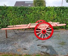 Vintage horse cart
