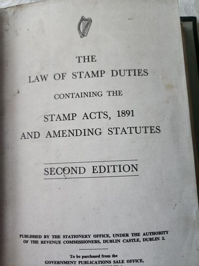The Law Of Stamp Duty X 2 Volumes. Second & Third Editions.  In Good Condition.