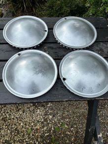 13 inch Chrome Wheel Trims. Moon discs.