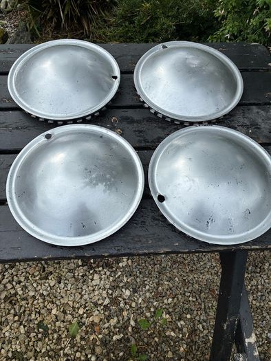 13 inch Chrome Wheel Trims. Moon discs.