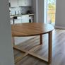 EZ Living solid wood round dining table 160 cm Image 2