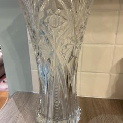 Cut Crystal Vase