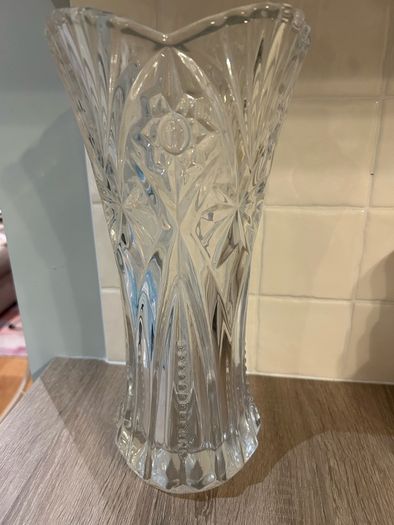 Cut Crystal Vase