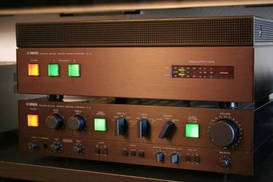 Yamaha M4/ C4 Amplifier & Preamp Combo
