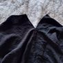 Black Silky Top Image 2