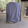 Blue wool and cashmere knit uk12 Image 9
