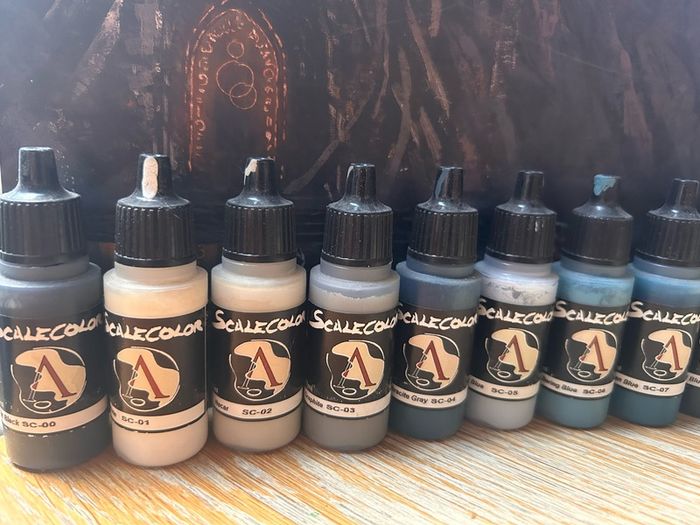 Complete ScaleColor Paint Set (70 Colours) Excellent Condition