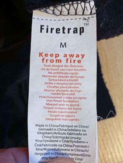Firetrap Track top