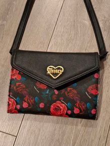 Juicy Couture Cross Body Bag/Purse/Card Holder  Floral
