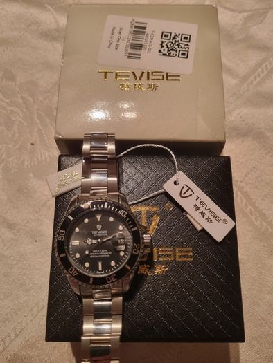 Tevise automatic diver watch