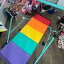 gymnastics bar (as new) with landing mat Image 4