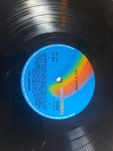 Vinyl.Louis Armstrong.