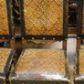 Set of 6 Spanish Renaissance Revival Walnut Dining Chairs Image 4