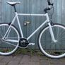 New Funked Up Fixie FixedGear Singlespeed Bicycle - Size 63cm XXL to suit a Rider of height 6'3" to 6'7" (190cm to 202cm) Image 5