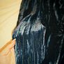 Topshop Blue Velvet Blazer Image 4