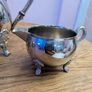 Three Piece Plated Tea Set Image 4