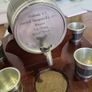 Mullingar pewter cask and 6 shot glasses Image 3