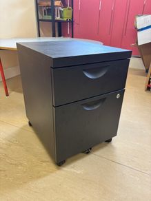 2 Drawer Mobile Filing Cabinet