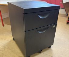2 Drawer Mobile Filing Cabinet