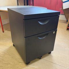 2 Drawer Mobile Filing Cabinet