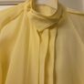 Stunning Yellow Blouse Image 3