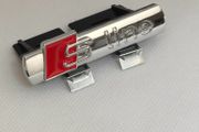 Audi S line grill badge silver