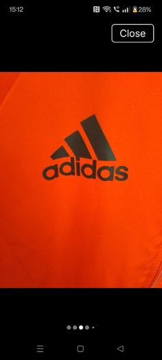 Adidas red zipped top 13/14