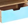 TV Cabinet 110x35x48 cm Solid Mango Wood Image 5