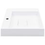 Wash Basin 50x50x12.3 cm Mineral Cast/Marble Cast White Image 3