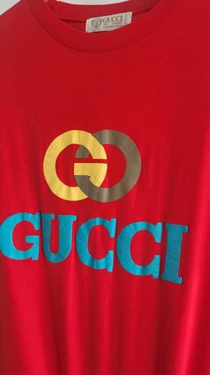 Vintage original GUCCI tee shirt Sz M (Fit 10-12 UK)
