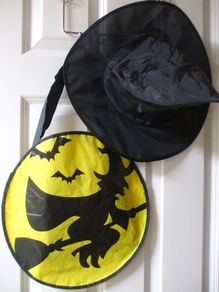 SALE!  Halloween Hat and Bag