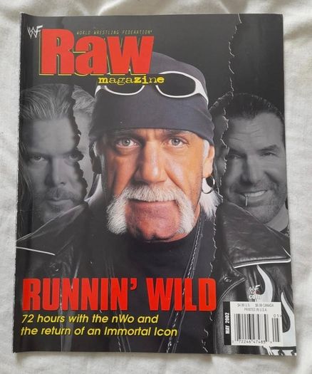 Wwe Raw Magazines 2002