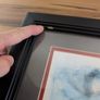 1980/90s Purchased via middle east Two Signed Alfred Gockel Abstract Figurative Artworks  Framed 1980s1990s Image 6