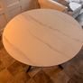 Modern Alex Round Dining Table for Sale Image 4