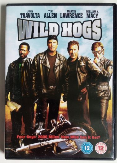 Wild Hogs [2007] Tim Allen, John Travolta, Martin Lawrence & William H. Macy [1xDVD Movie]
