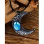 Boho Style Necklace with a Moon Stone - lovely gift Image 4