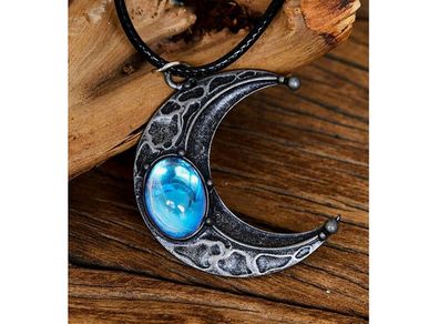 Witchy Moon Necklace - nice gift idea + matching earrings available