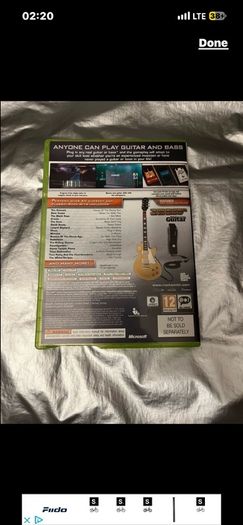 Rocksmith game Xbox 360