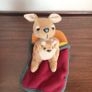 Small Beanie Kangaroo in sleeping bag Image 3