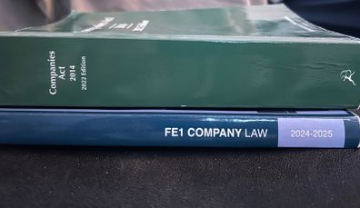 FE1 Companies Act and 2025 city colleges manual