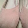 CLARKS KELDA HOPE smart court shoes heels Dusty pink rose Pink Suede leather closed toe Size UK 5.5D EU 39 BRAND NEW Image 5