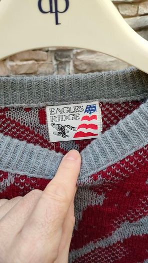 Men's Vintage Eagle's Ridge sweater Size large Great condition #winter #sweater #vintage #retro