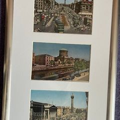 3 x Colour Scenes of Dublin - circa 1960 - PC sized