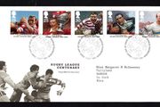 1995 Great Britain Rugby League Centenary  Commemorative Stamps Addressed First Day Cover (FDC)
