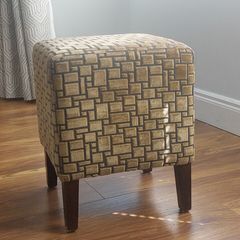 Velvet stool x 2