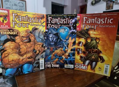 Fantastic Four Adventures issues 3 + 9 + 42