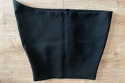 zara mini black skirt